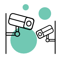 Icon of security cameras