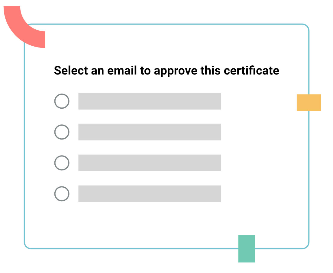 wireframe image of a checklist