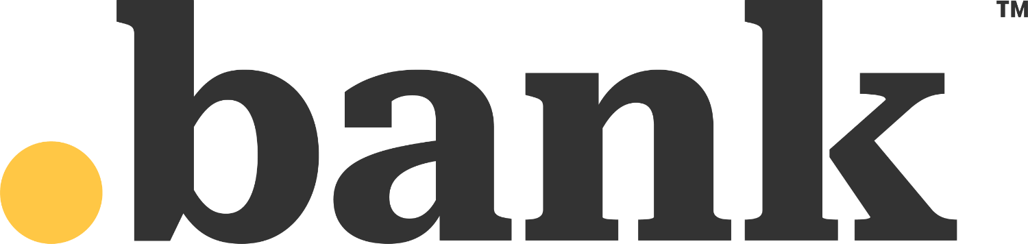 .bank top level domain logo